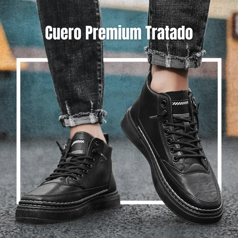 RAVEN: BOTAS TRIPLE COSTURA QUE DOMINAN LA CIUDAD